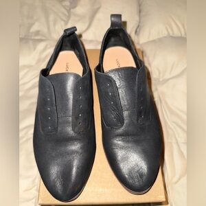 Black Leather women’s  Shoes